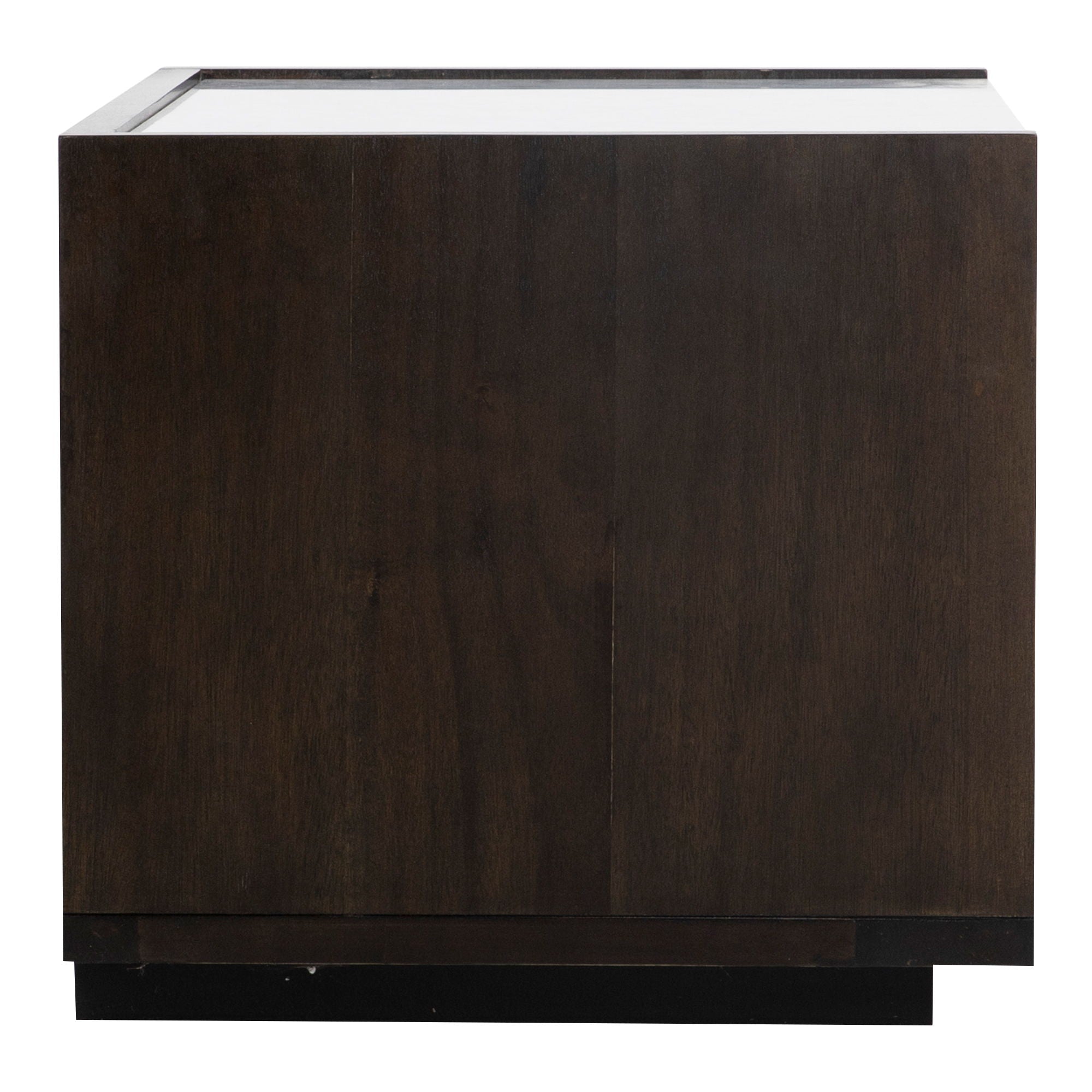 Ashcroft Nightstand - Modern Gray Bedside Table for Bedroom, Living Room & Guest Room - Compact Storage with Drawer & Shelf