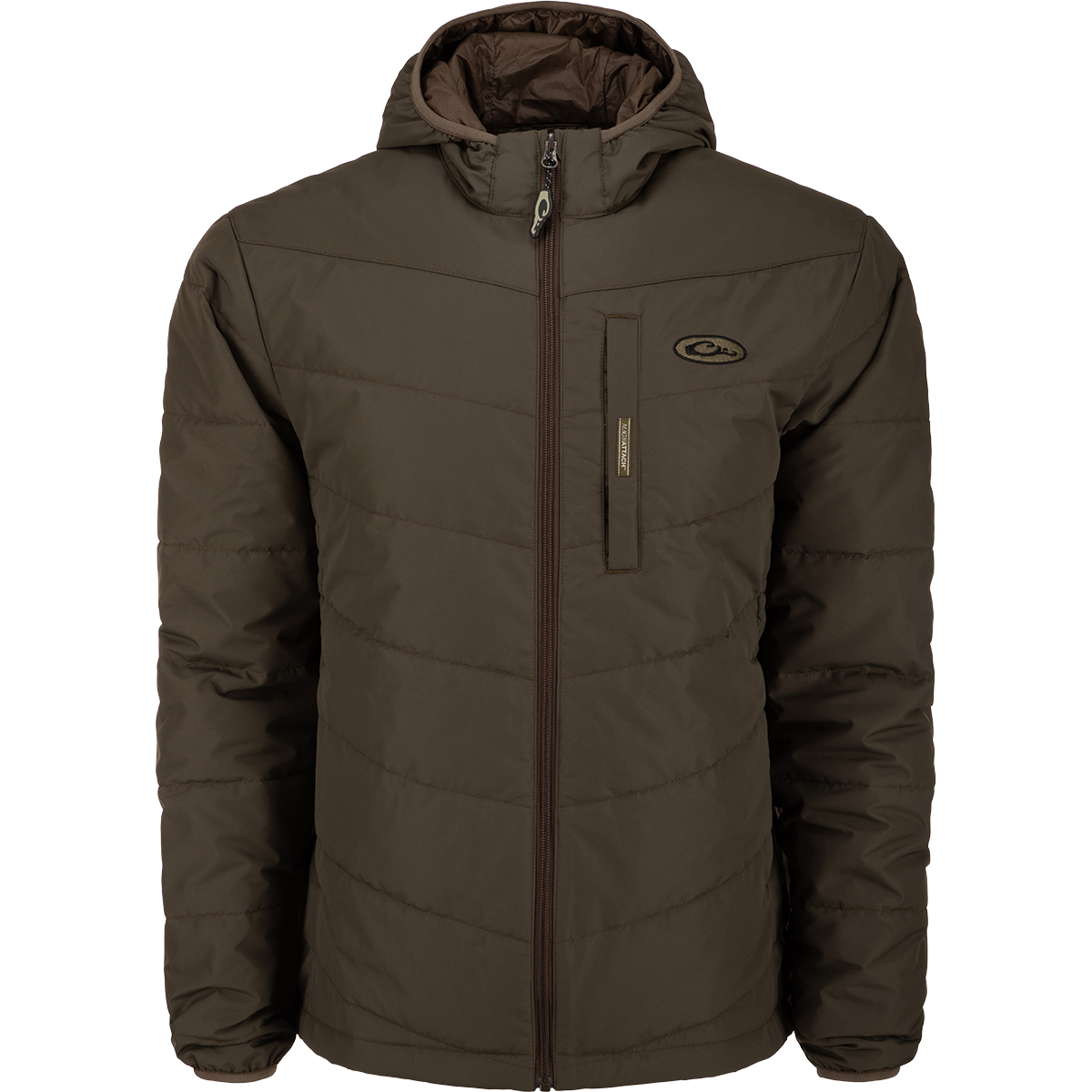 MST Synthetic Down Hooded Jacket - Lightweight Warm Winter Coat for Men & Women - Perfect for Hiking, Camping & Outdoor Activities
