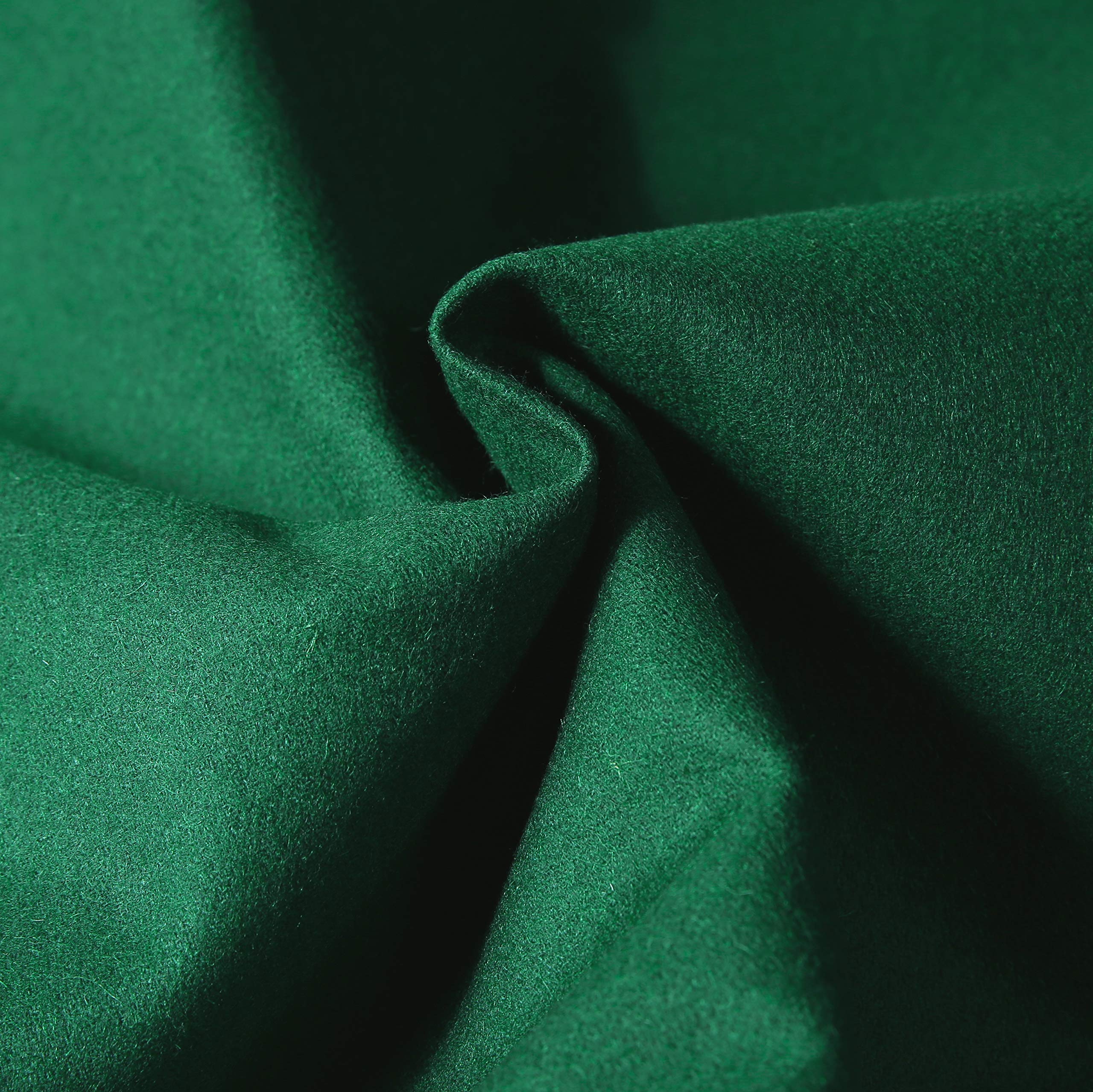 Dark Ink Green Wool Billiard Cloth Pool Table Felt for 6,7,8 or 9 Foot – Perfect for Home Game Rooms, Bars, and Professional Tournaments