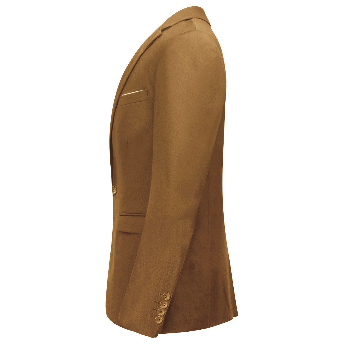 Stylish Brown Casual Blazer for Women - Single Button Slim Fit Jacket - Perfect for Office, Business Meetings & Smart Casual Outfits
