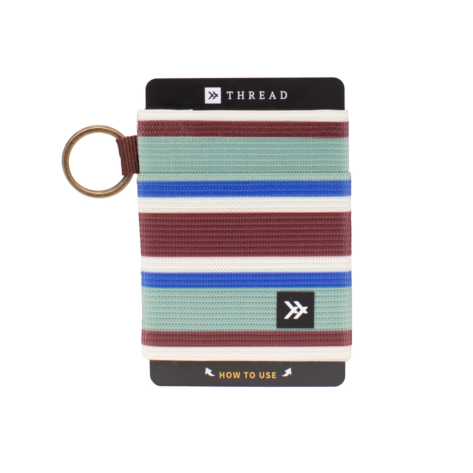 Slim Minimalist Elastic Wallet for Men & Women - RFID Blocking Credit Card Holder for Front Pocket | Perfect for Travel, Gym & Everyday Carry