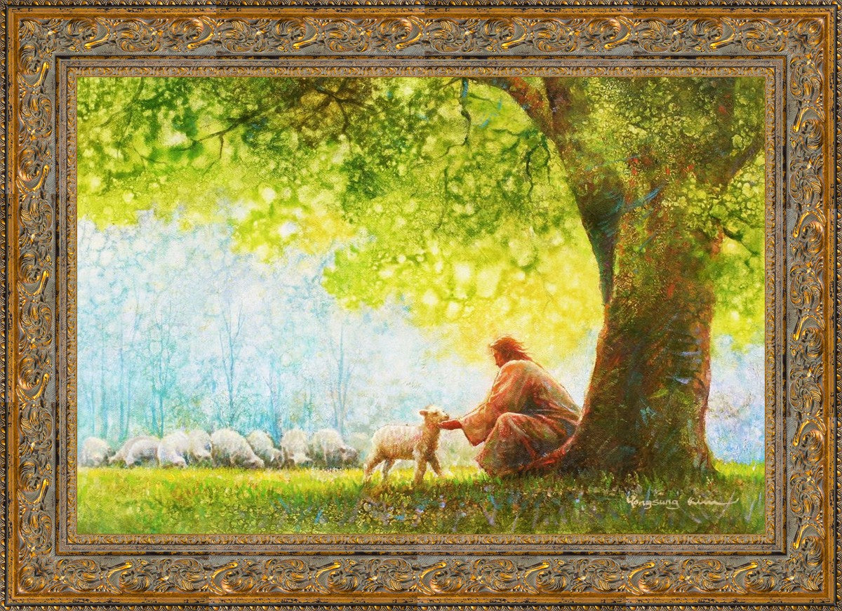 He Restoreth My Soul - Christian Inspirational Wall Art Decor for Home, Office & Church - Perfect for Bible Study, Prayer Rooms & Spiritual Encouragement