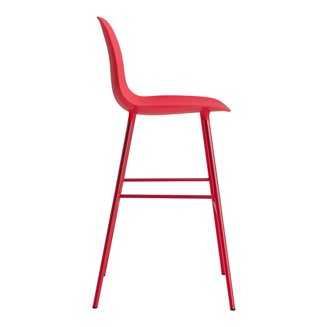 Simon Legald Form Bar Chair by Normann Copenhagen - Modern Scandinavian Bar Stool for Kitchen, Dining & Home Decor