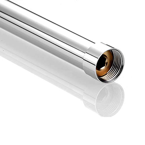 Gotonovo G3/4 Shower Extension Tube - 12 Inch Polished Chrome Shower Extender Bar for Taller Shower Height - Perfect for Outdoor, RV & Bathroom Shower Pipe Extension