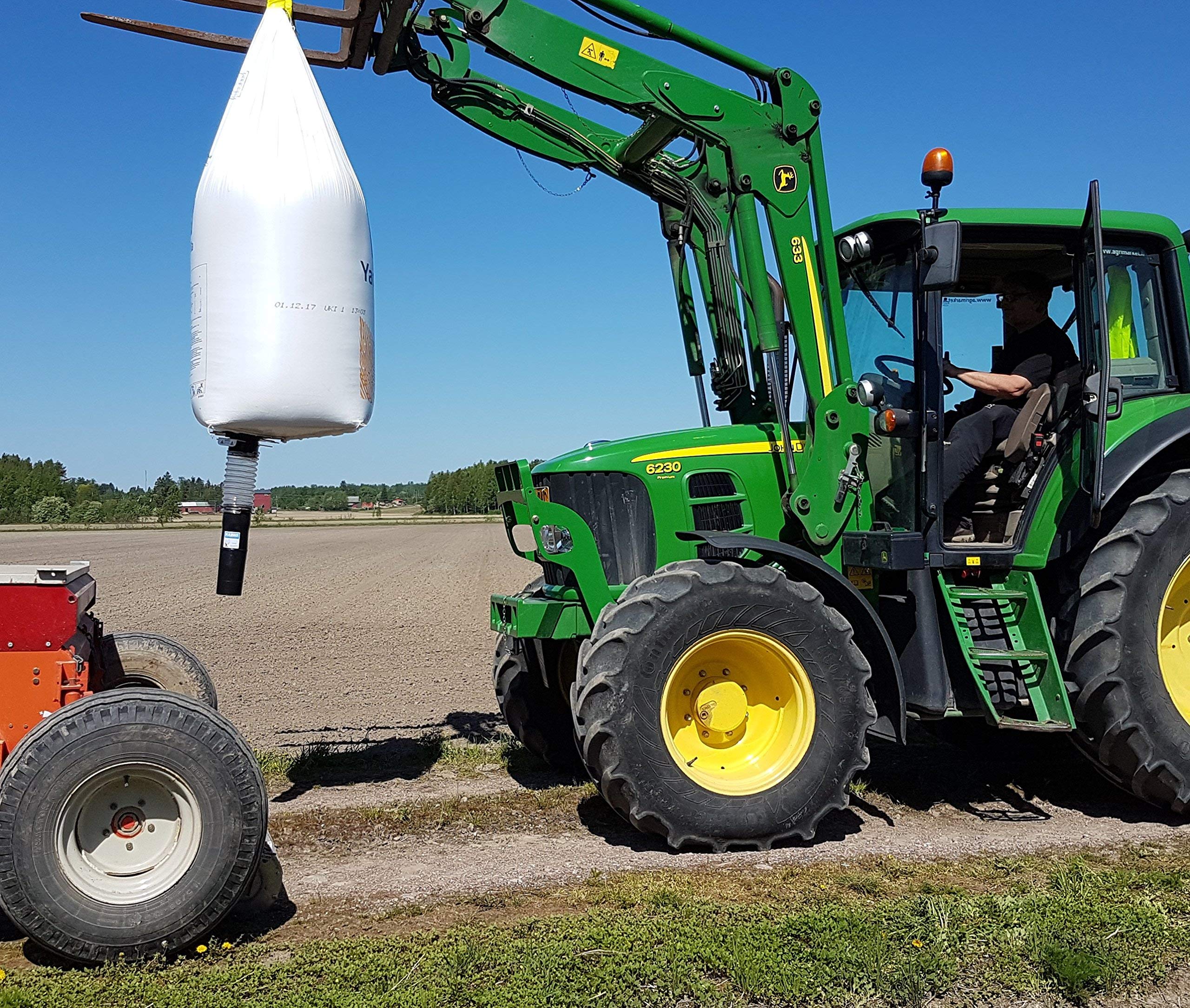 Raimo FIBC Big Bag Dispenser & Bulk Bag Unloader - Heavy Duty Industrial Unloading Equipment for Chemicals, Grains, and Construction Materials