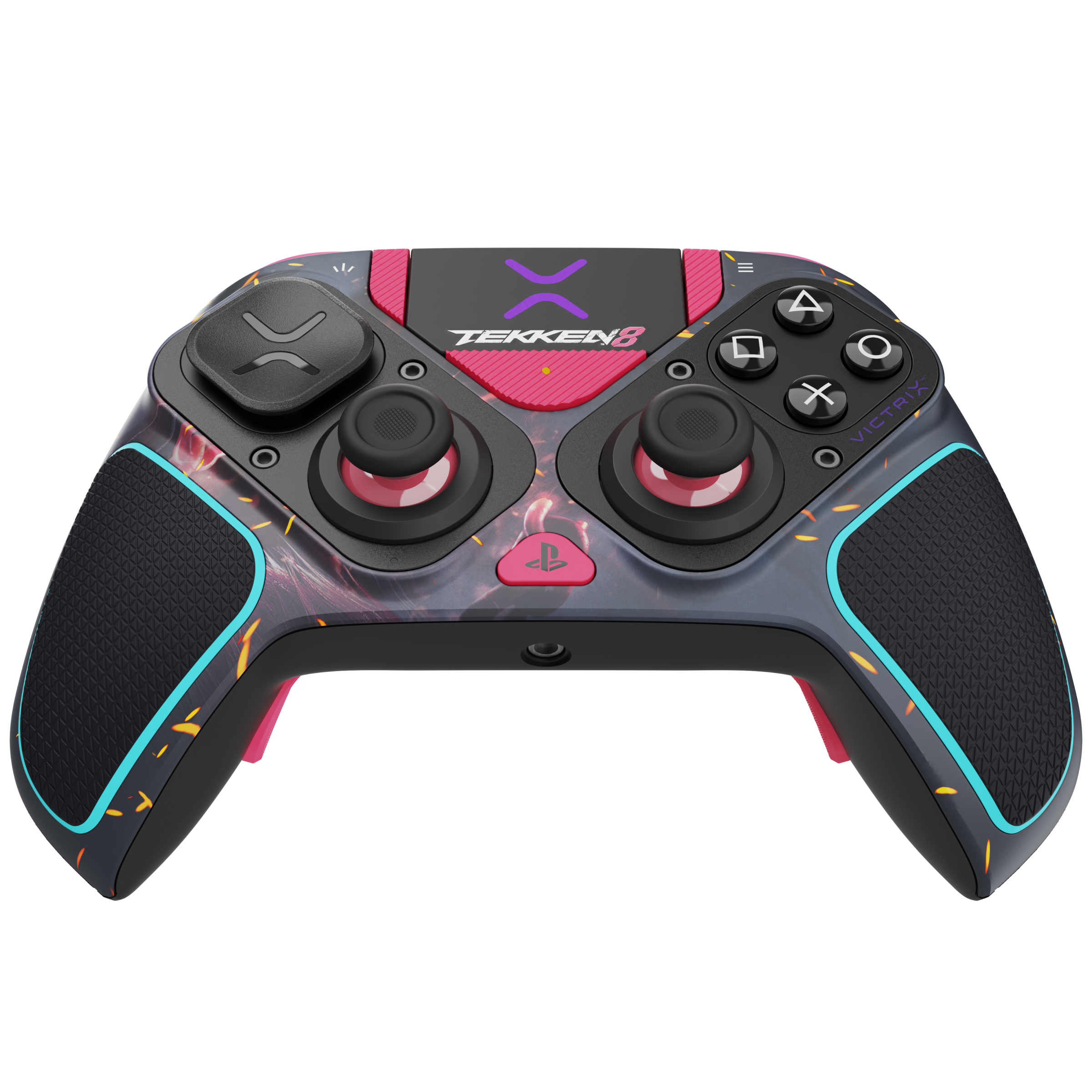 Victrix Pro BFG Wireless Gaming Controller for PlayStation 5, PS4 & PC - Premium Esports Gamepad for Tekken 8, Fighting Games & Competitive Play - Perfect for Tournaments, Streaming & Pro Gamers