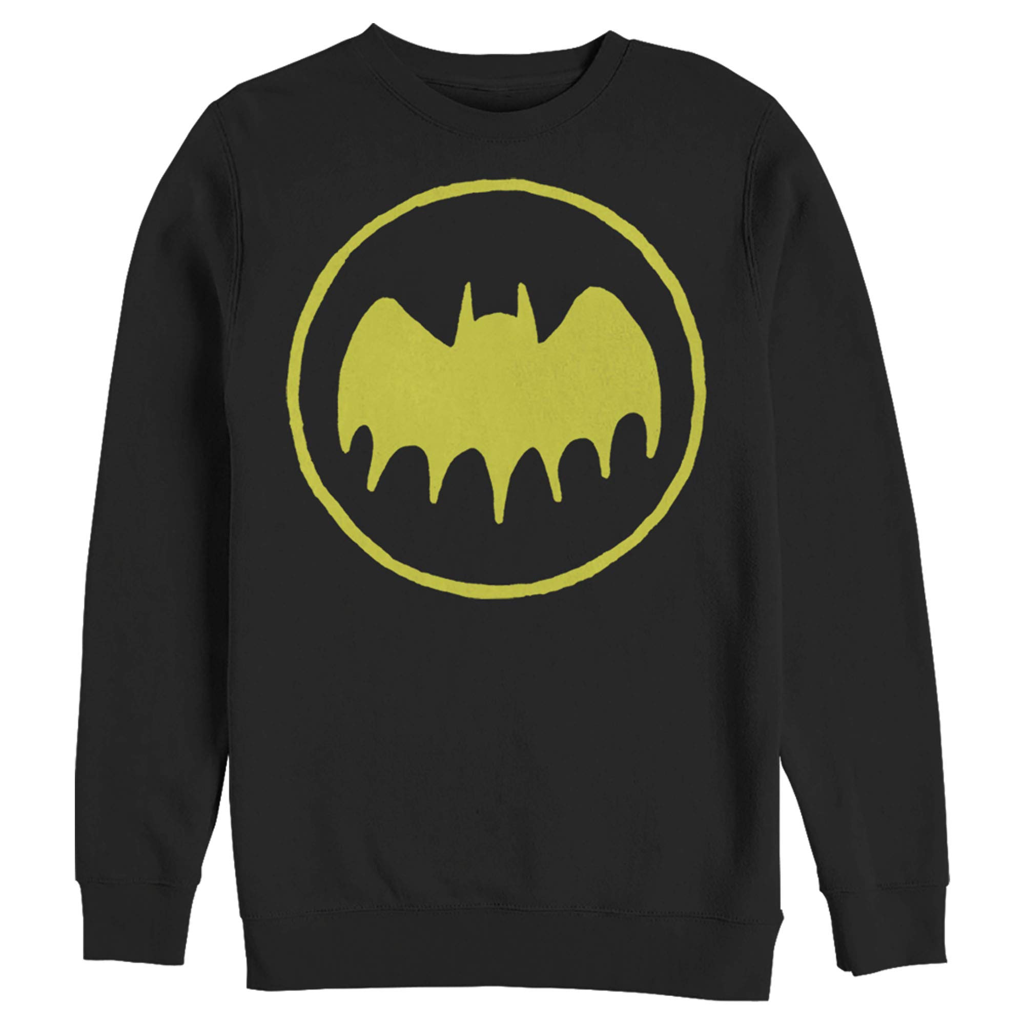 Batman Logo Men's Graphic Sweatshirt - Soft & Comfortable Pullover Hoodie for Casual Wear, Superhero Fan Gift