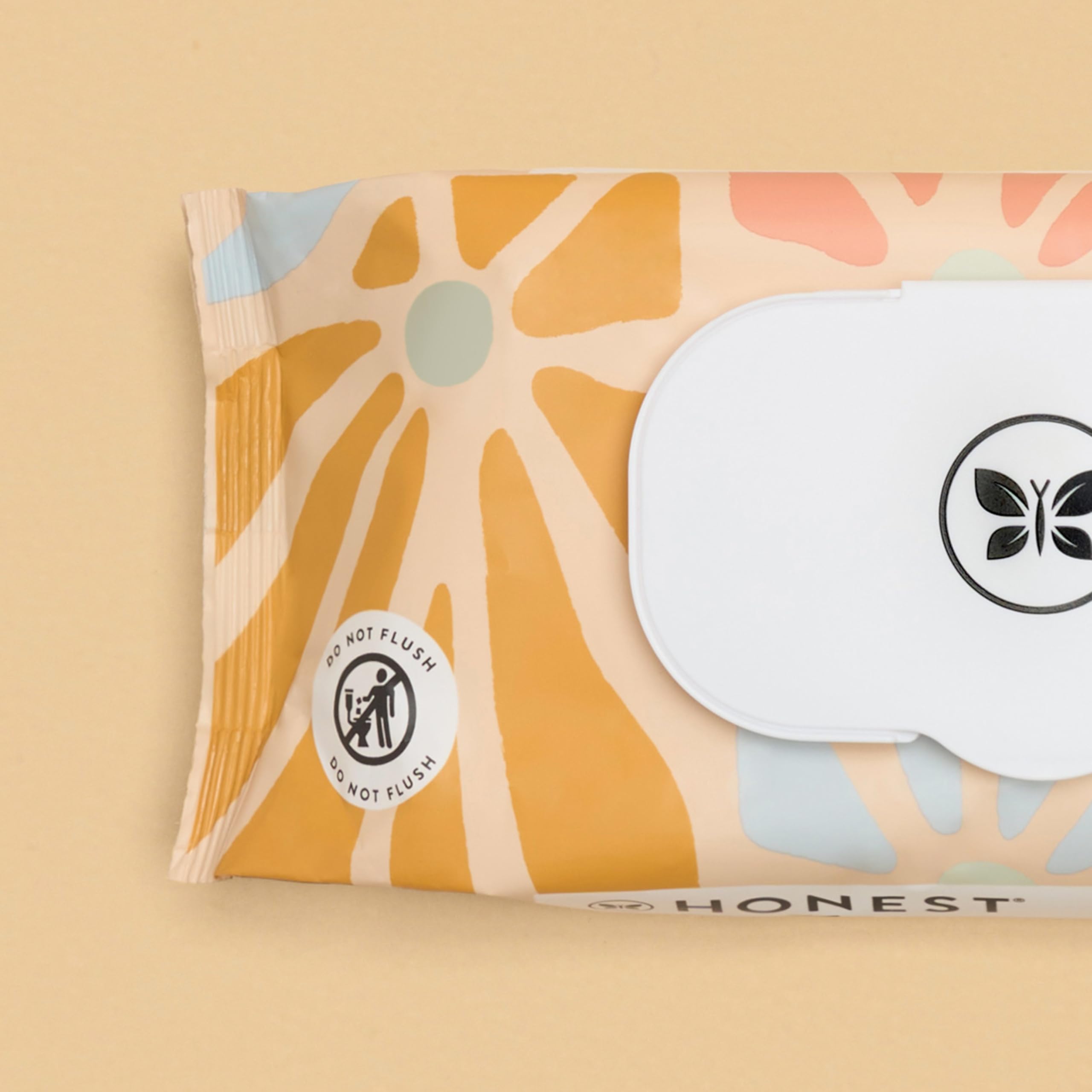 The Honest Company Clean Conscious Multi-Use Wipes - Hypoallergenic & Unscented for Sensitive Skin | 99% Water, Compostable, Plant-Based Baby Wipes | 864 Count (Sunburst) | Perfect for Diaper Changes, Travel & On-the-Go Cleaning