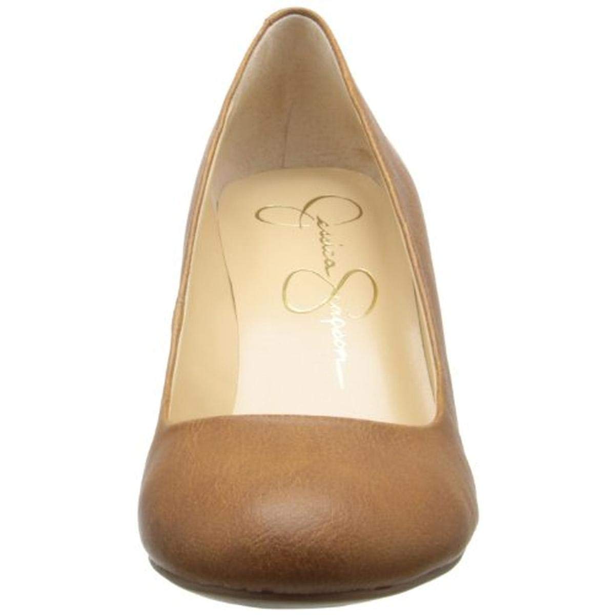 Jessica Simpson Women's Sampson Round Toe Wedge Heel Pumps - Comfortable Dress Shoes for Work, Party & Special Occasions | Stylish Women's Fashion Heels for Office, Wedding & Night Out