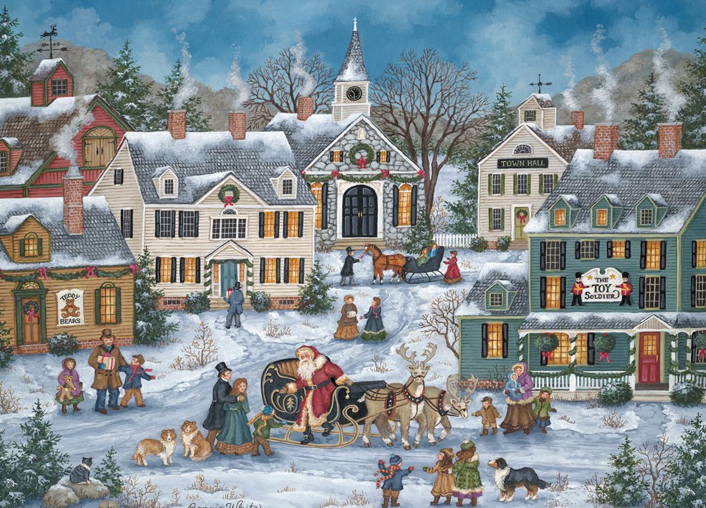 Festive Christmas Greeting Cards - Box of 15 Holiday Cards with Envelopes | Perfect for Family, Friends & Office Holiday Wishes