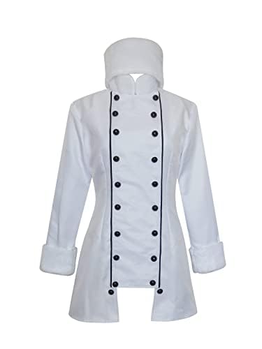 Fate/Zero Irisviel von Einzbern Winter Cosplay Costume for Women - Anime Lingerie Dress with Cape & Gloves (Size S) | Perfect for Halloween, Conventions & Themed Parties