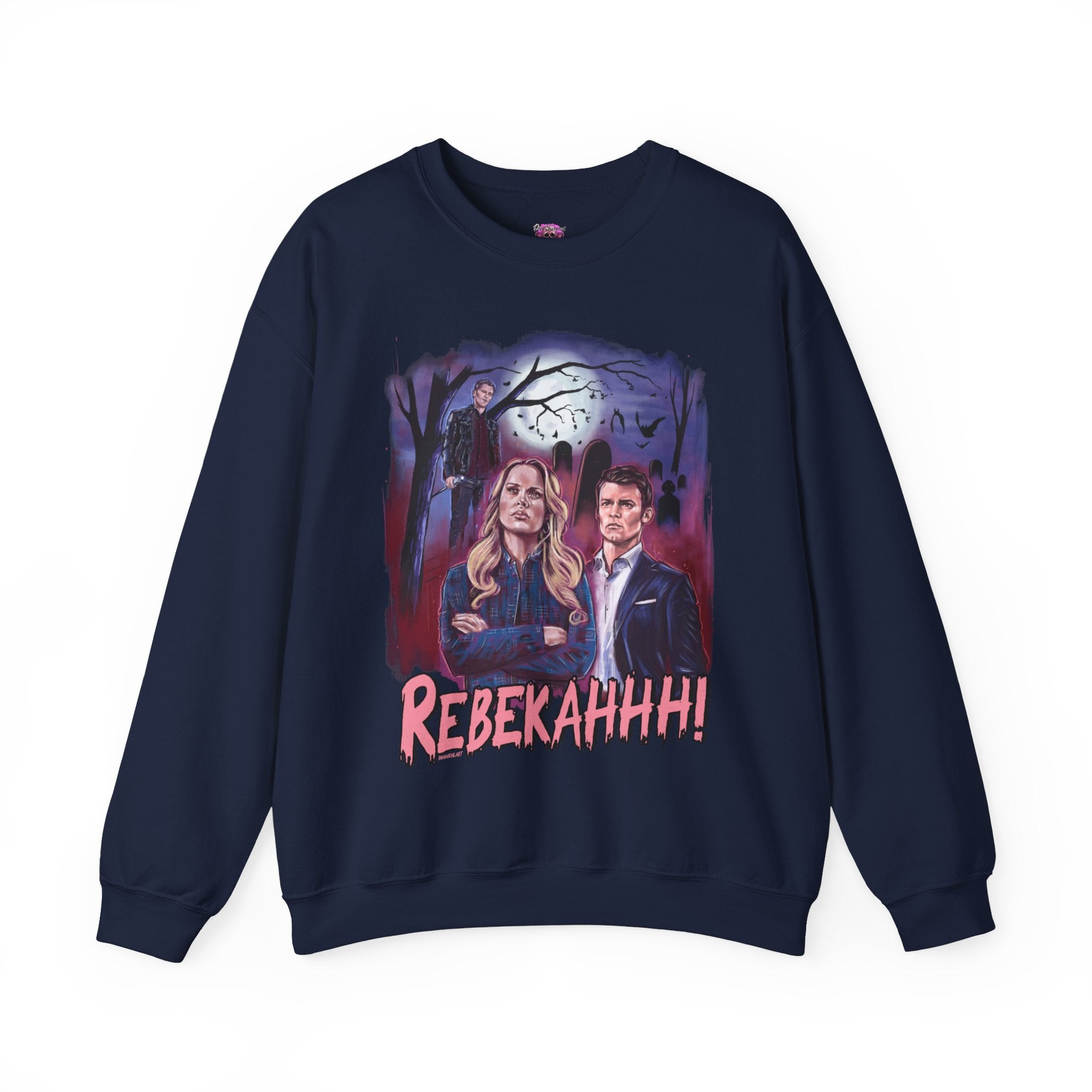 Rebekaahhhh Women's Crewneck Sweatshirt - Soft Casual Pullover for Everyday Wear, Lounge & Outfits