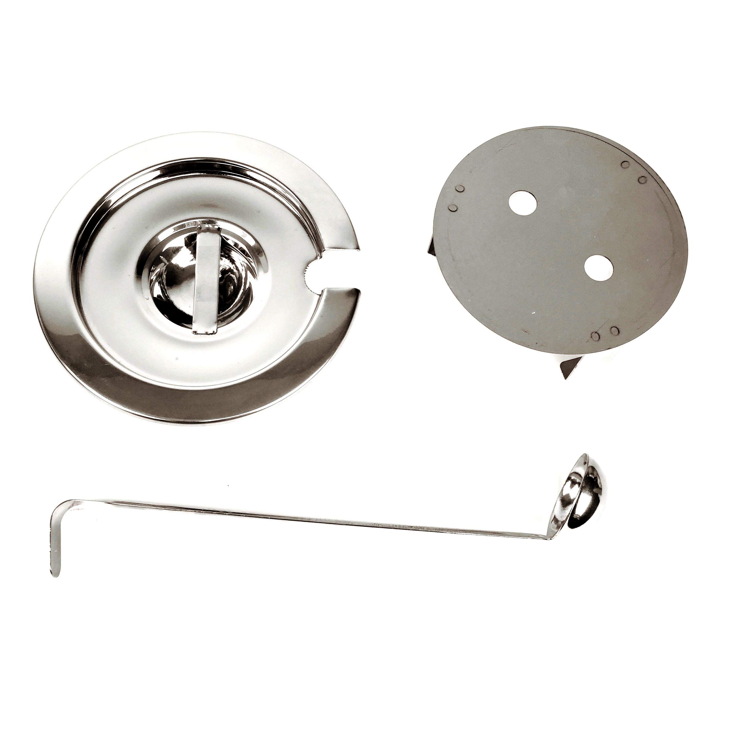 Paragon Pro-Deluxe No.10 Stainless Steel Ladle Unit Can Warmer - Commercial Kitchen Equipment for Restaurants, Catering & Food Service