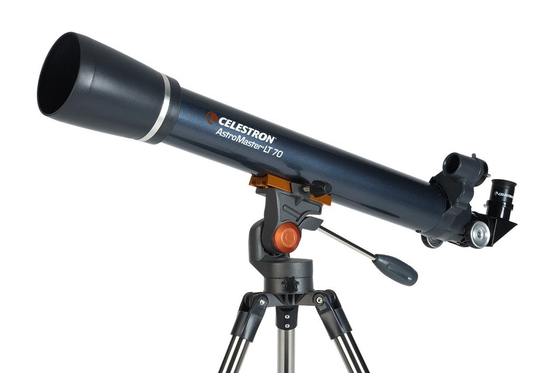 Celestron AstroMaster LT 70AZ Telescope - 70mm Refractor Telescope for Beginners & Kids with Adjustable Tripod | Perfect for Stargazing, Moon Observation & Astronomy Learning