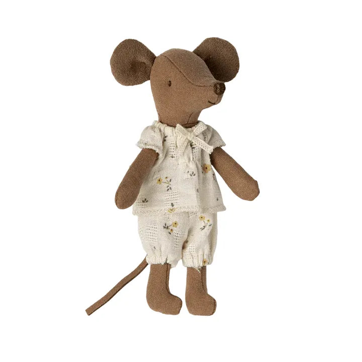 Maileg Matchbox Big Sister Mouse - Adorable Miniature Toy Mouse for Kids | Perfect for Collectors, Pretend Play & Gift Giving