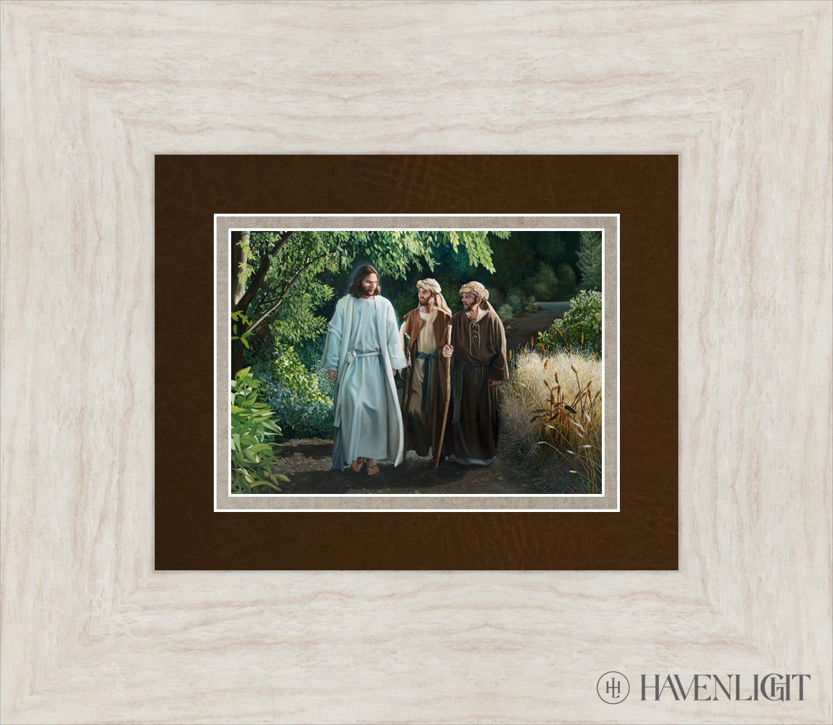Emmaus By Liz Lemon Swindle - Inspirational Christian Wall Art for Home & Church Decor | Perfect for Living Room, Bedroom & Office