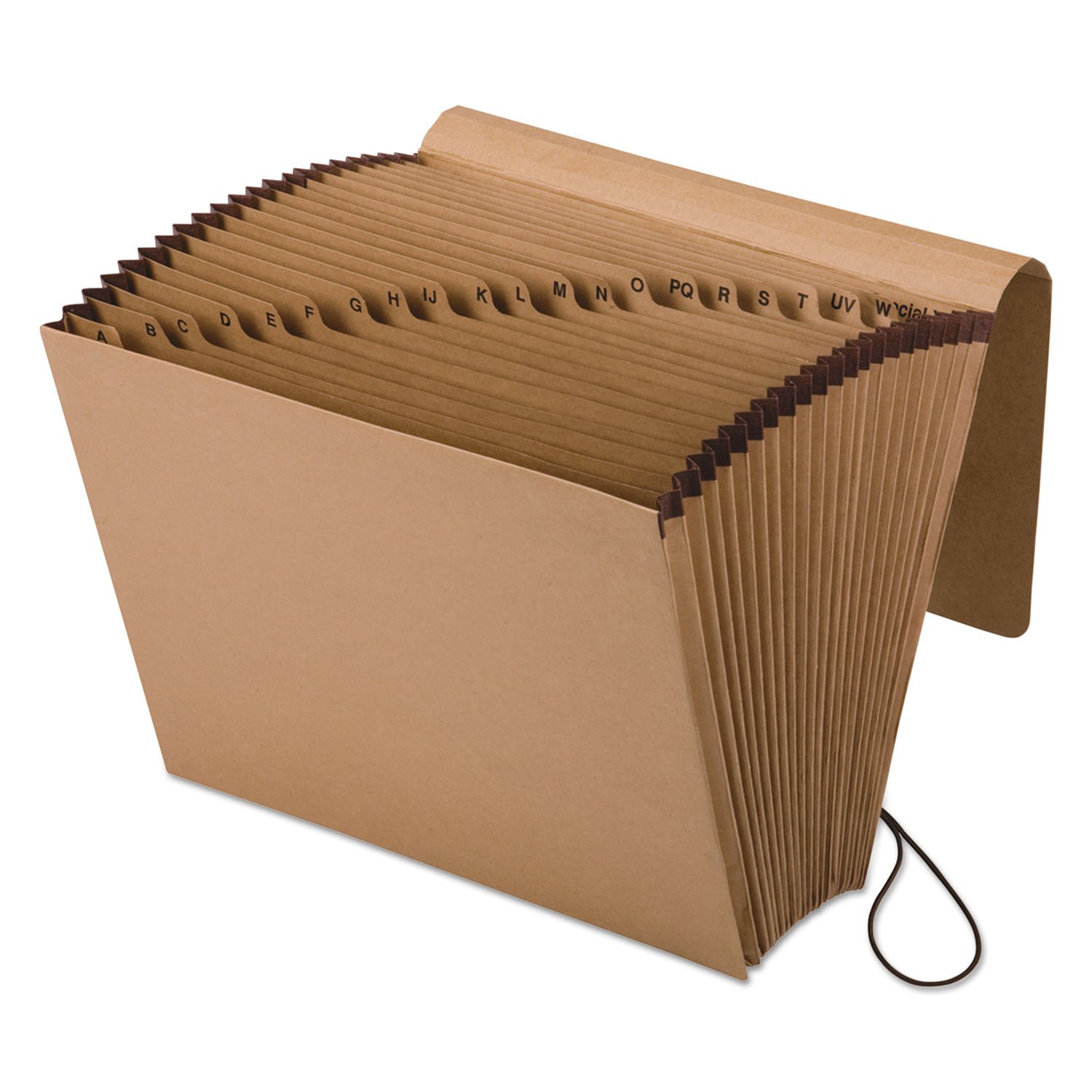 Pendaflex Essentials™ Kraft Indexed Expanding File - Letter Size File Folder Organizer for Office, School, and Home Documents - Perfect for Tax Records, Receipts, and Important Paperwork
