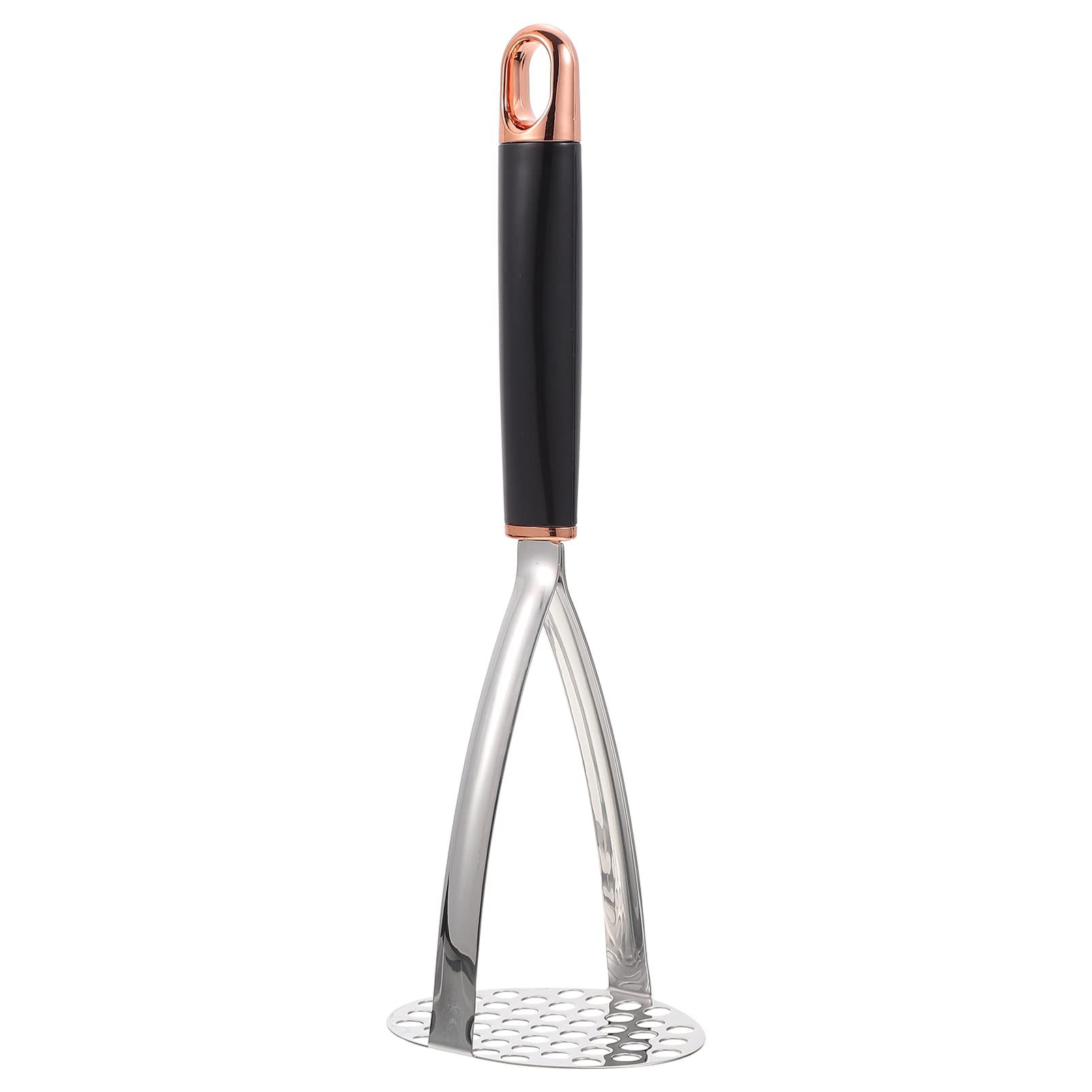 1pc Stainless Steel Potato Masher - Manual Hand Press Tool for Mashing Potatoes, Vegetables - Durable Kitchen Gadget for Smooth Puree, Baby Food & Baking - Perfect for Home Cooking, Restaurants & Meal Prep