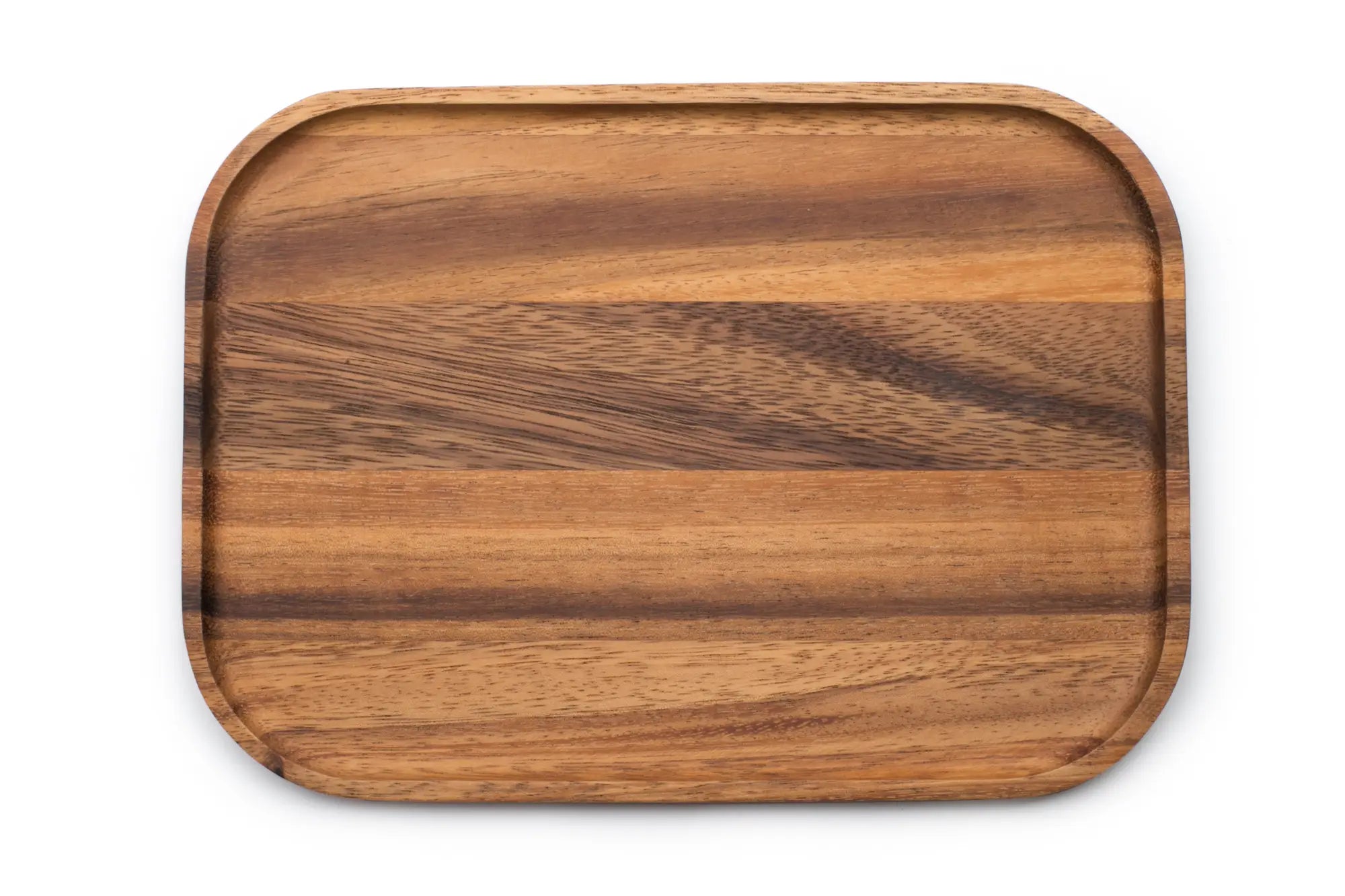Fox Run 7.5 Inch Small Acacia Wood Steak Serving Board - Perfect for Dinner Parties, BBQ, and Charcuterie Platters