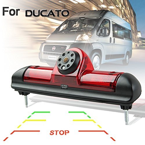 Dolphin Automotive Rear Brake Light Reversing Camera for Citroen Relay Van 2006-Present | HD Backup Camera for Safer Parking & Night Driving