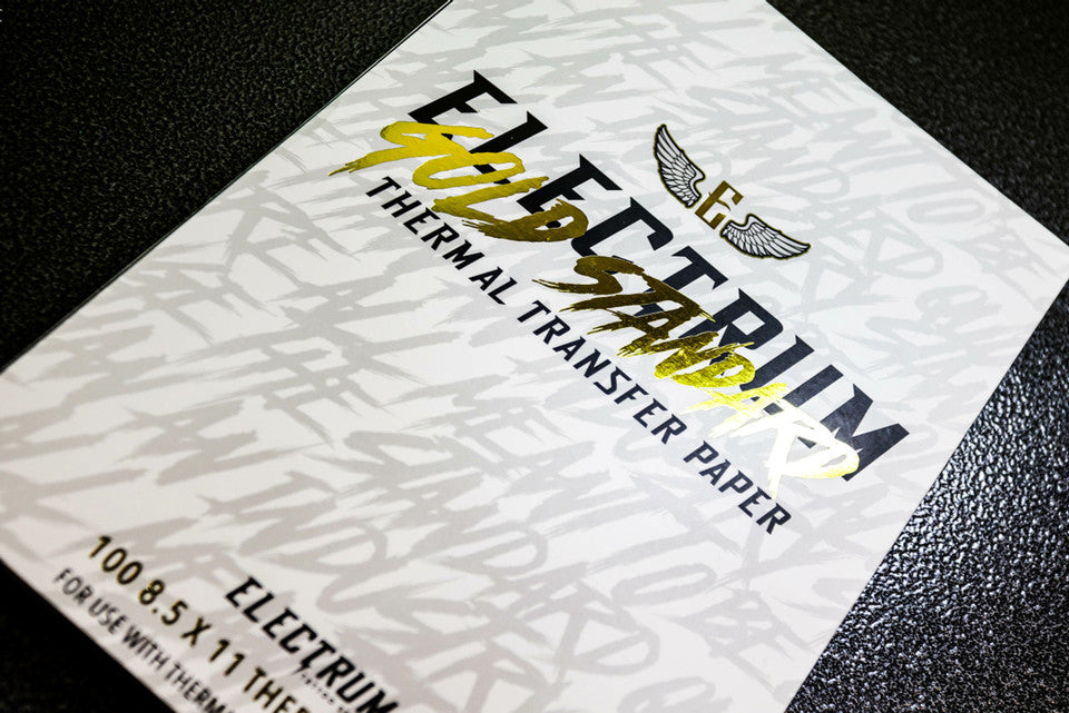 Electrum Gold Standard Thermal Transfer Paper 8.5
