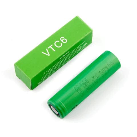 Sony VTC6 18650 3000mAh 15A High Drain Rechargeable Battery - Perfect for Vape Mods, Flashlights, and Power Tools
