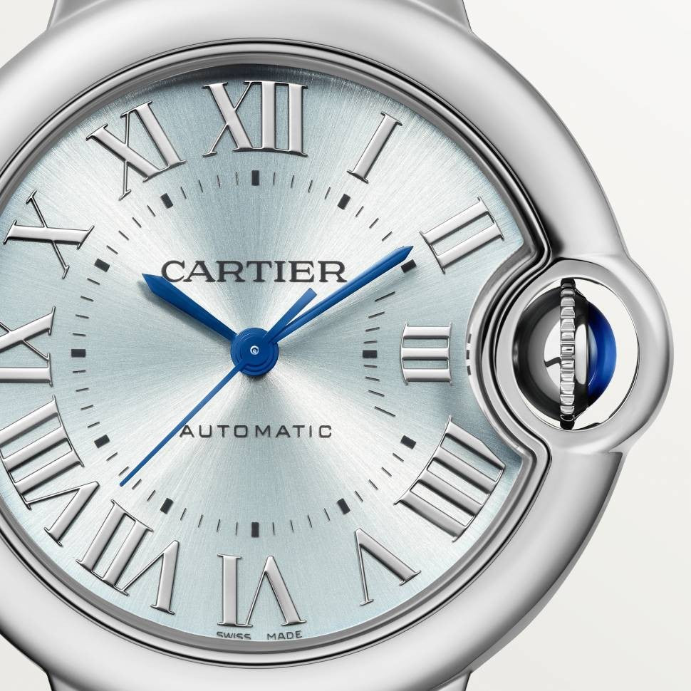 Cartier Ballon Bleu 33mm Stainless Steel Women's Watch - Luxury Timepiece for Business, Parties & Special Occasions