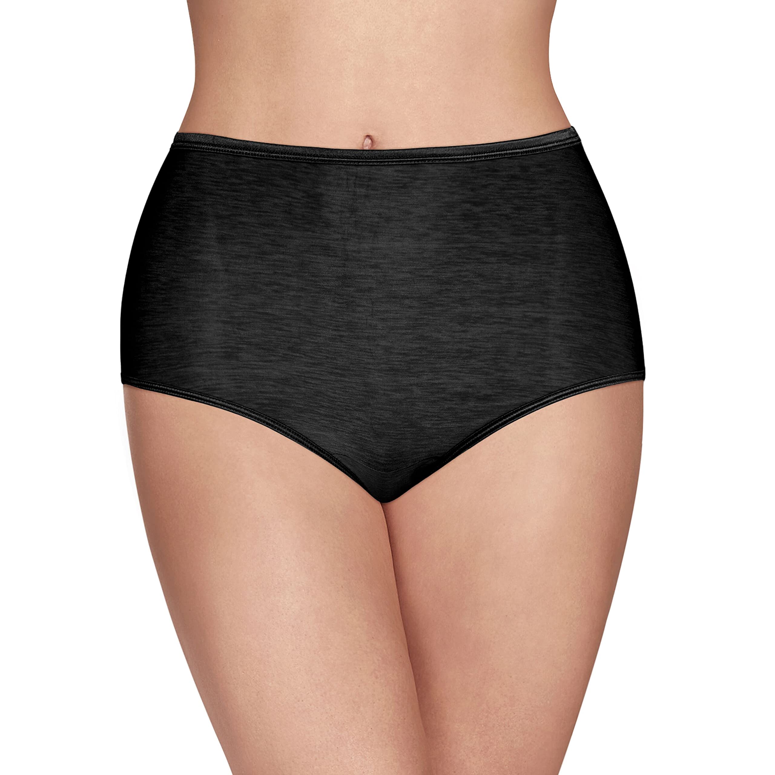 Vanity Fair Women's Illumination Brief Panties - Silky Stretch Underwear with Satin Trim | Comfortable & Sexy for Everyday Wear & Special Occasions