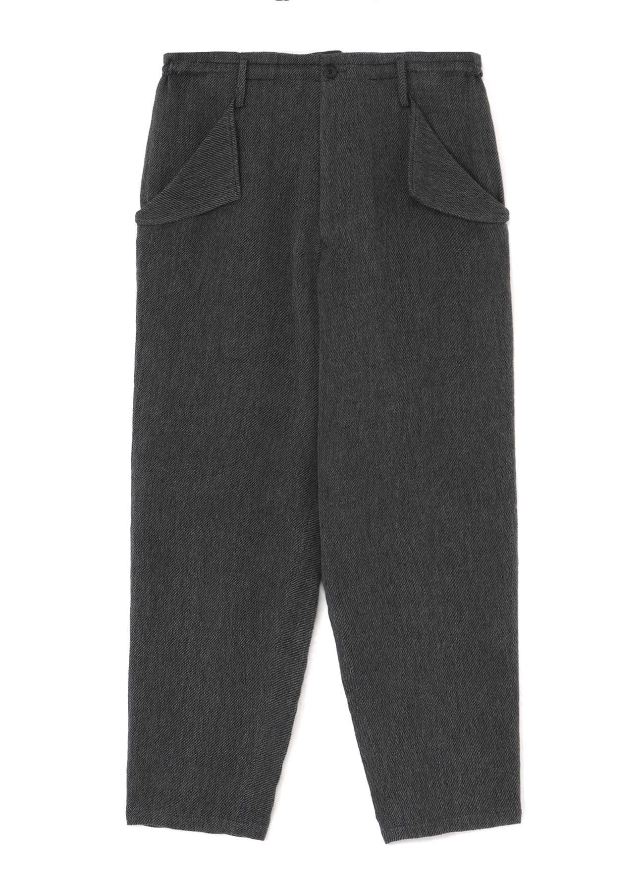 Soft Tweed Men's Seam Flap Pocket Pants - Comfortable & Stylish Casual Trousers for Office, Travel & Everyday Wear