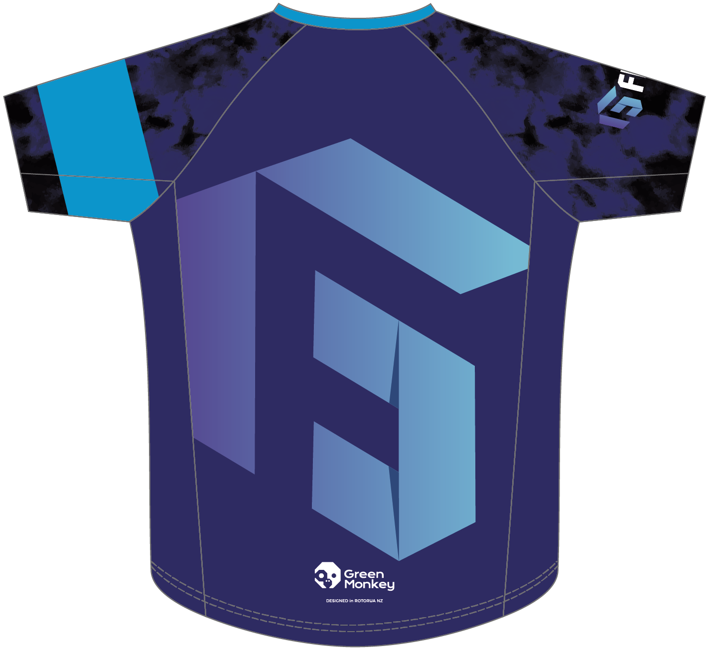 G Force CLUB MTB Top - High Performance Mountain Bike Jersey for Men & Women - Perfect for Trail Riding, Cycling & Outdoor Adventures