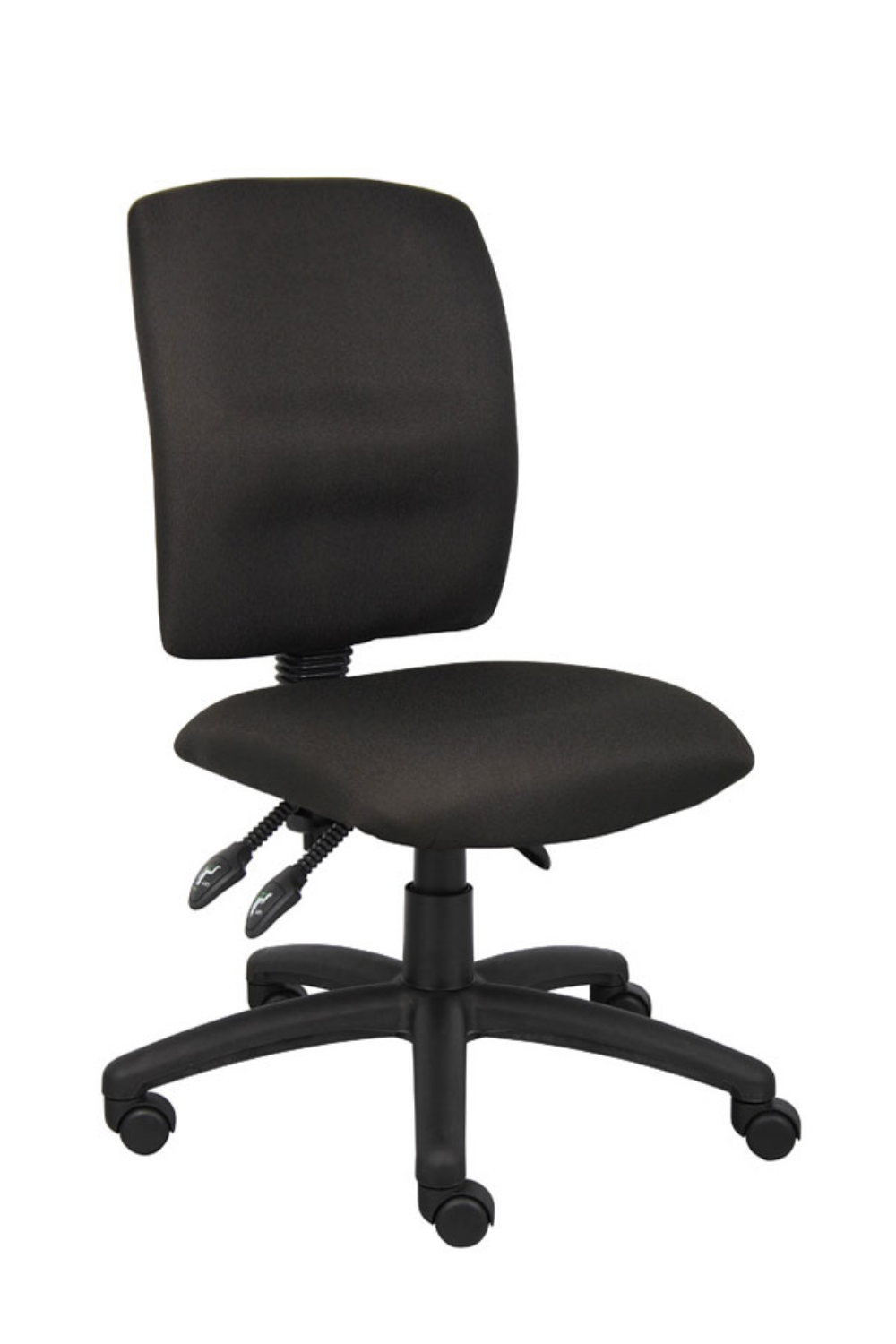 Ergonomic Multi-Function Fabric Task Chair with Adjustable Height & Lumbar Support - Perfect for Home Office, Gaming & Workspace Comfort