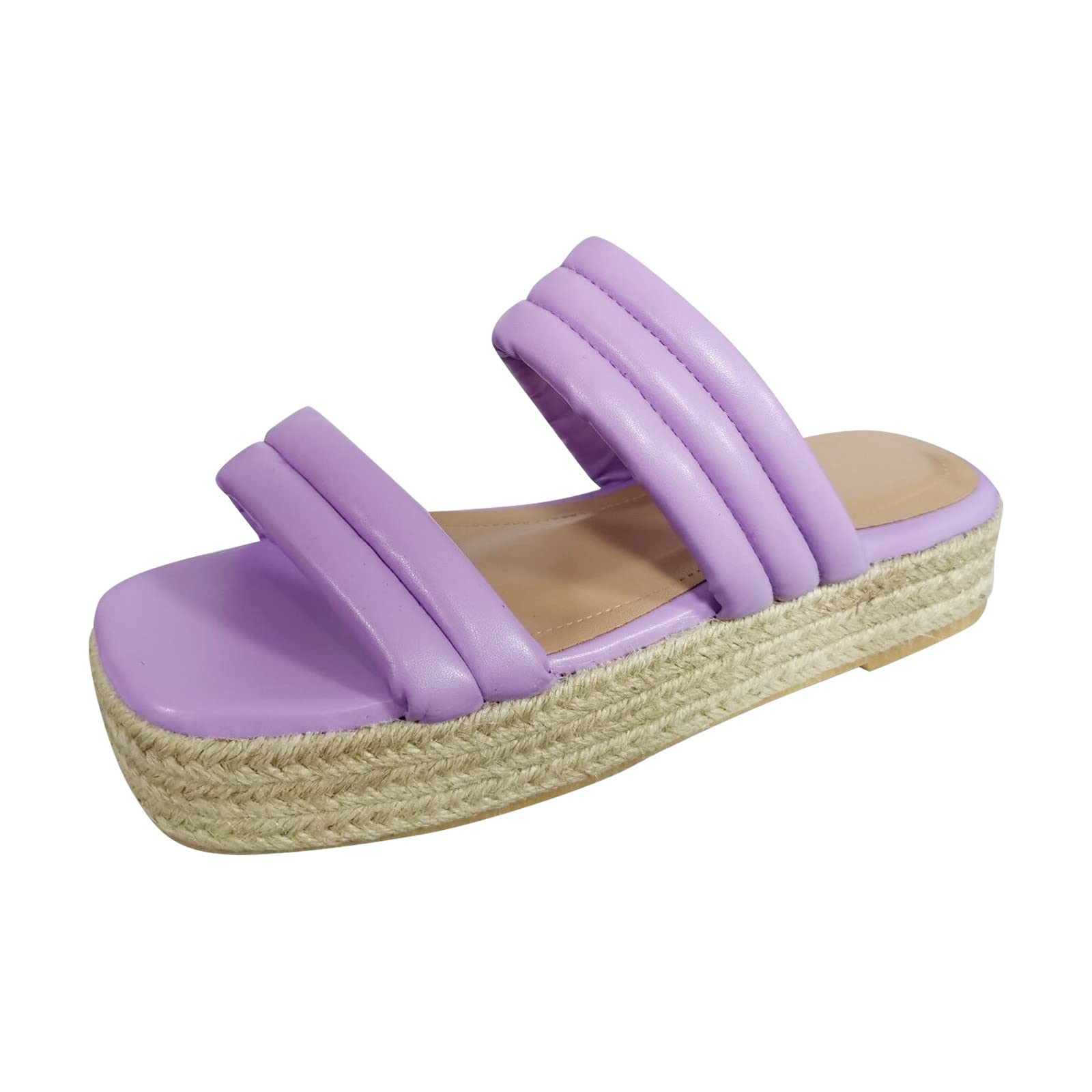 Women's Fashion Wedge Heel Sandals - Breathable Thick-Soled Dress Sandals for Summer Outfits & Beach Vacations