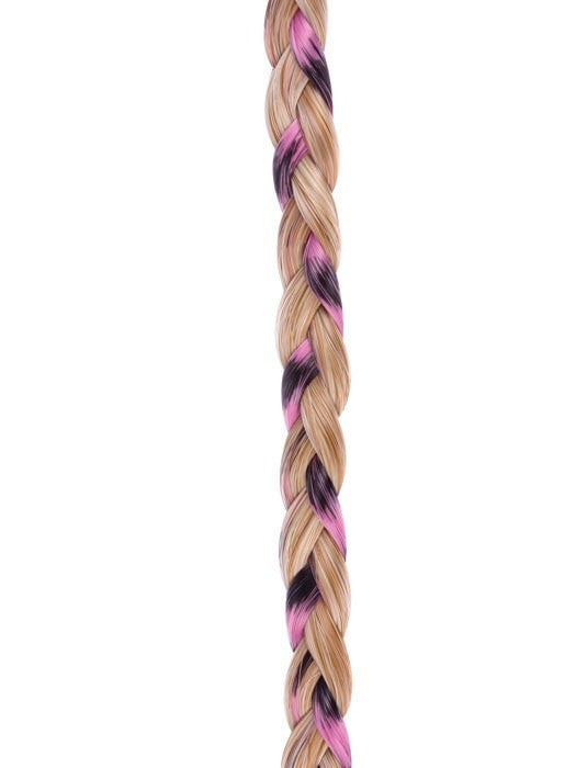 Clip In Beaded Braid Hair Extensions | Boho Braided Hairpiece for Women | Perfect for Festivals, Parties & Everyday Wear