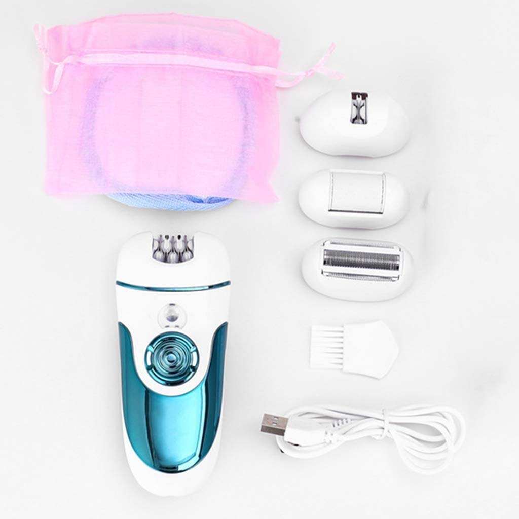 Best Women's Epilator - 2-in-1 Electric Hair Removal Device for Bikini, Legs, Arms, Underarms & Face | Wet/Dry Use | USB Rechargeable | Perfect for Travel & Home Hair Removal