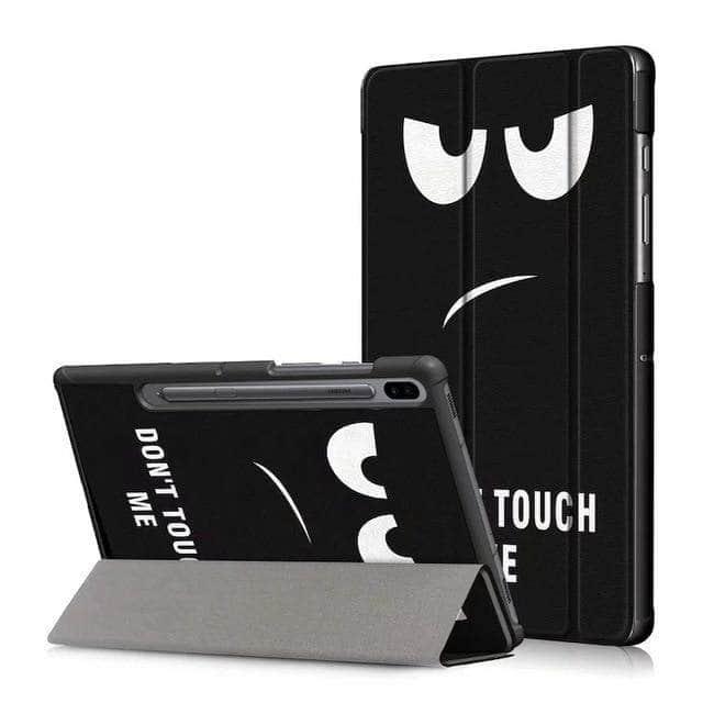 Premium PU Leather Smart Stand Cover for Samsung Galaxy Tab S6 10.5 (Model SM-T860/SM-T865) - Perfect for Work, Travel & Entertainment