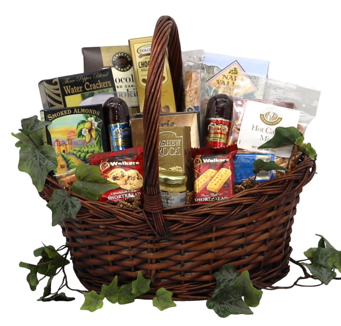 Premium Deluxe Cheese, Sausage & Snack Gift Basket - Handcrafted in USA | Midwest-Inspired Gourmet Food Box for Holidays, Corporate Gifts & Special Occasions | Perfect for Christmas, Birthday & Housewarming Presents