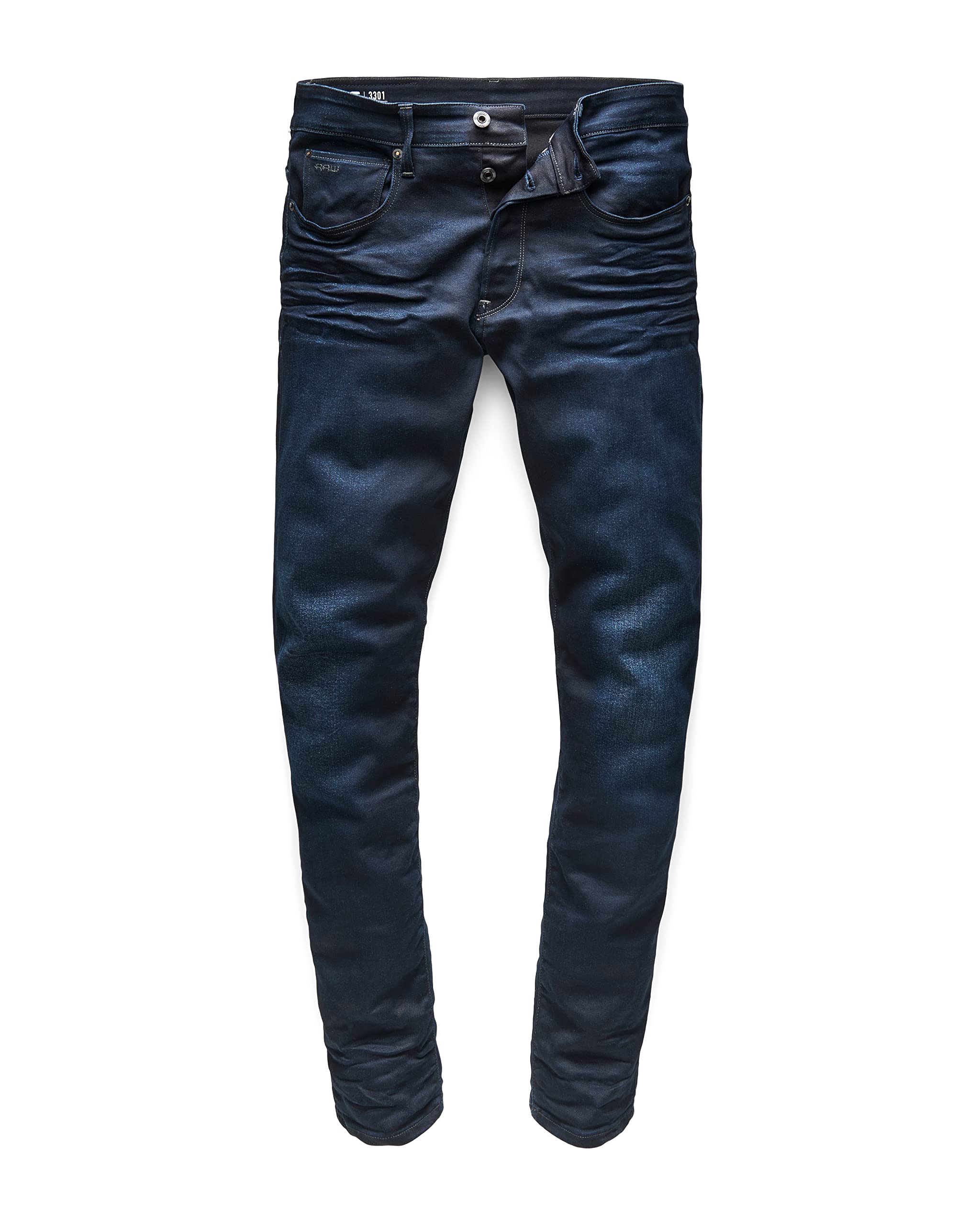 G-STAR Men's 3301 Straight Tapered Fit Jeans | Classic Denim Pants for Casual Wear & Everyday Style | Perfect for Work, Dating & Weekend Outings
