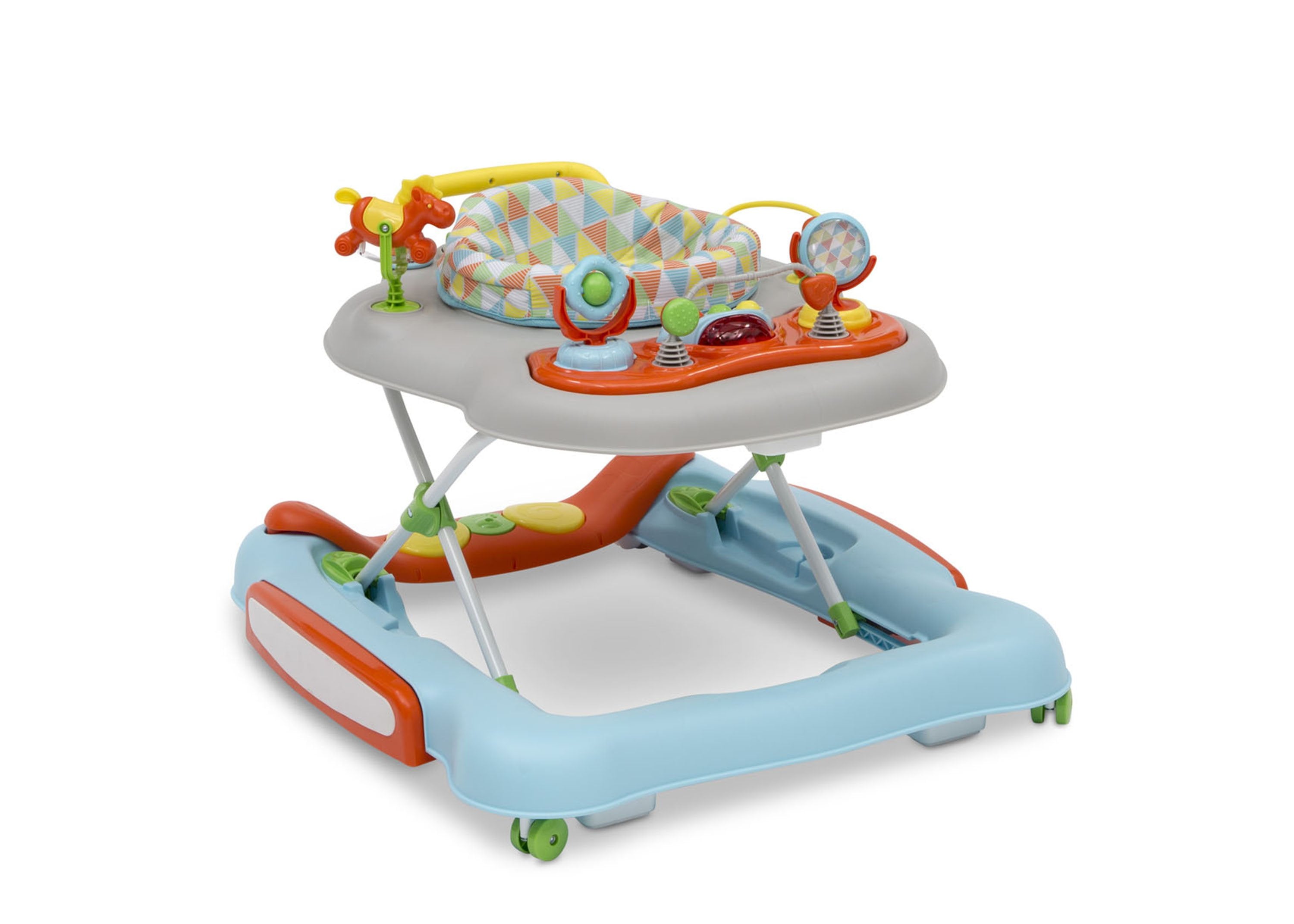 4 in 1 Discover & Play Musical Baby Walker - Interactive Learning Toy with Lights & Sounds for Toddlers 6-12 Months - Perfect for Early Development & First Steps