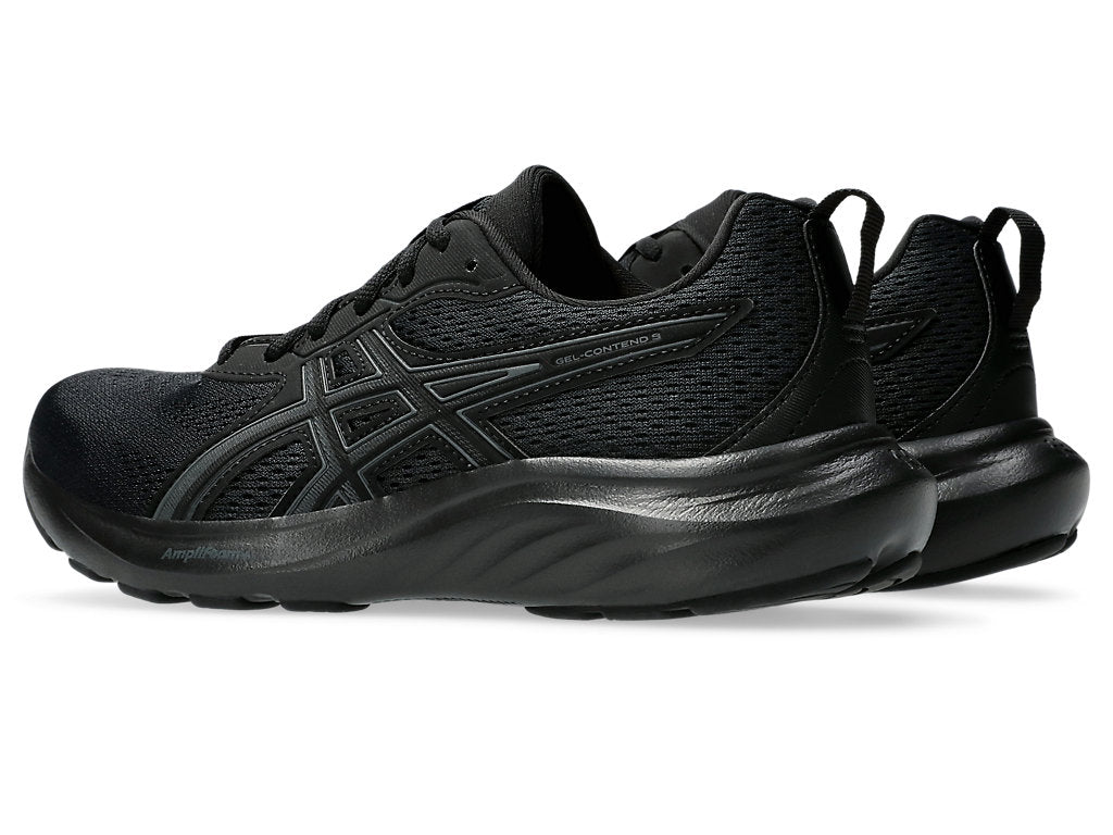 ASICS Women's GEL-CONTEND 9 Running Shoes - Triple Black | Lightweight Cushioned Sneakers for Women | Perfect for Jogging, Gym Workouts & Daily Walking