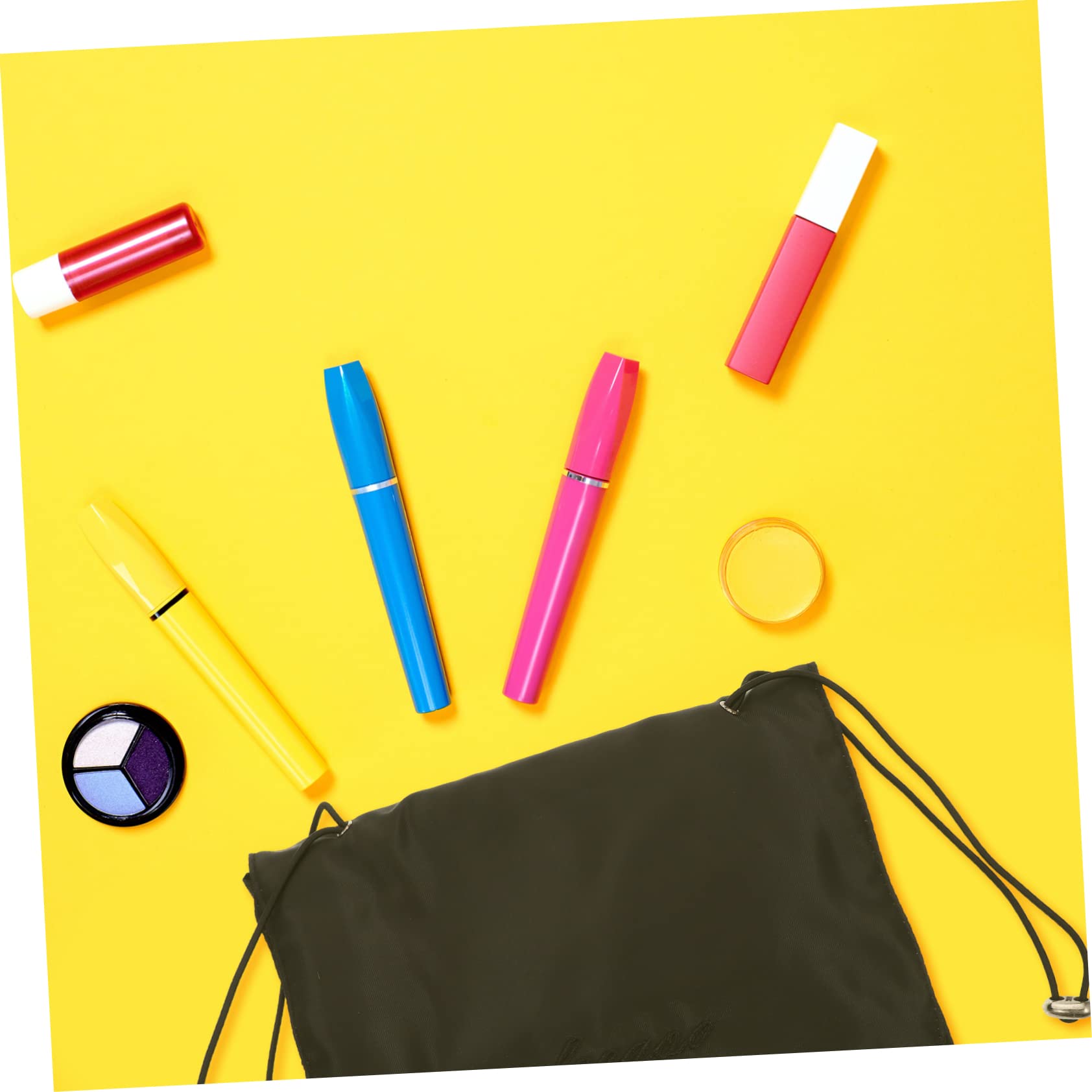 TENDYCOCO 1pc Roll Makeup Storage Bag - Detachable Cosmetic Organizer Pouch for Women | Travel Jewelry & Makeup Case | Portable Nylon Cosmetic Bag for On-the-Go, Gym, Vacation & Daily Use