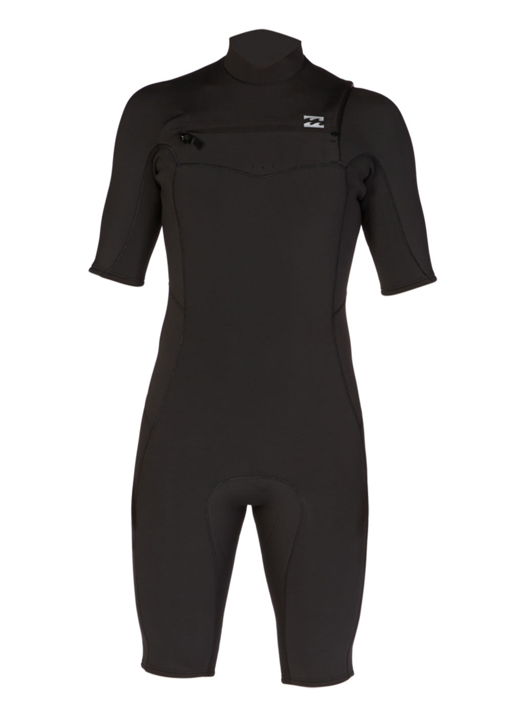 Billabong Men's Absolute 2/2mm Chest Zip Short Sleeve Spring Wetsuit - Perfect for Surfing, Paddleboarding & Water Sports