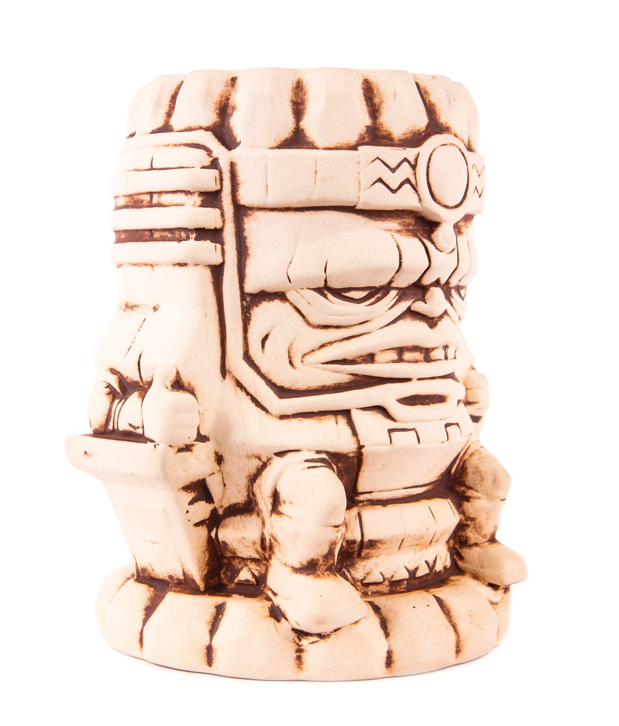 MODOK Tiki Mug - Bone Variant Collectible Cup | Perfect for Marvel Fans, Tropical Themed Parties & Home Bar Decor