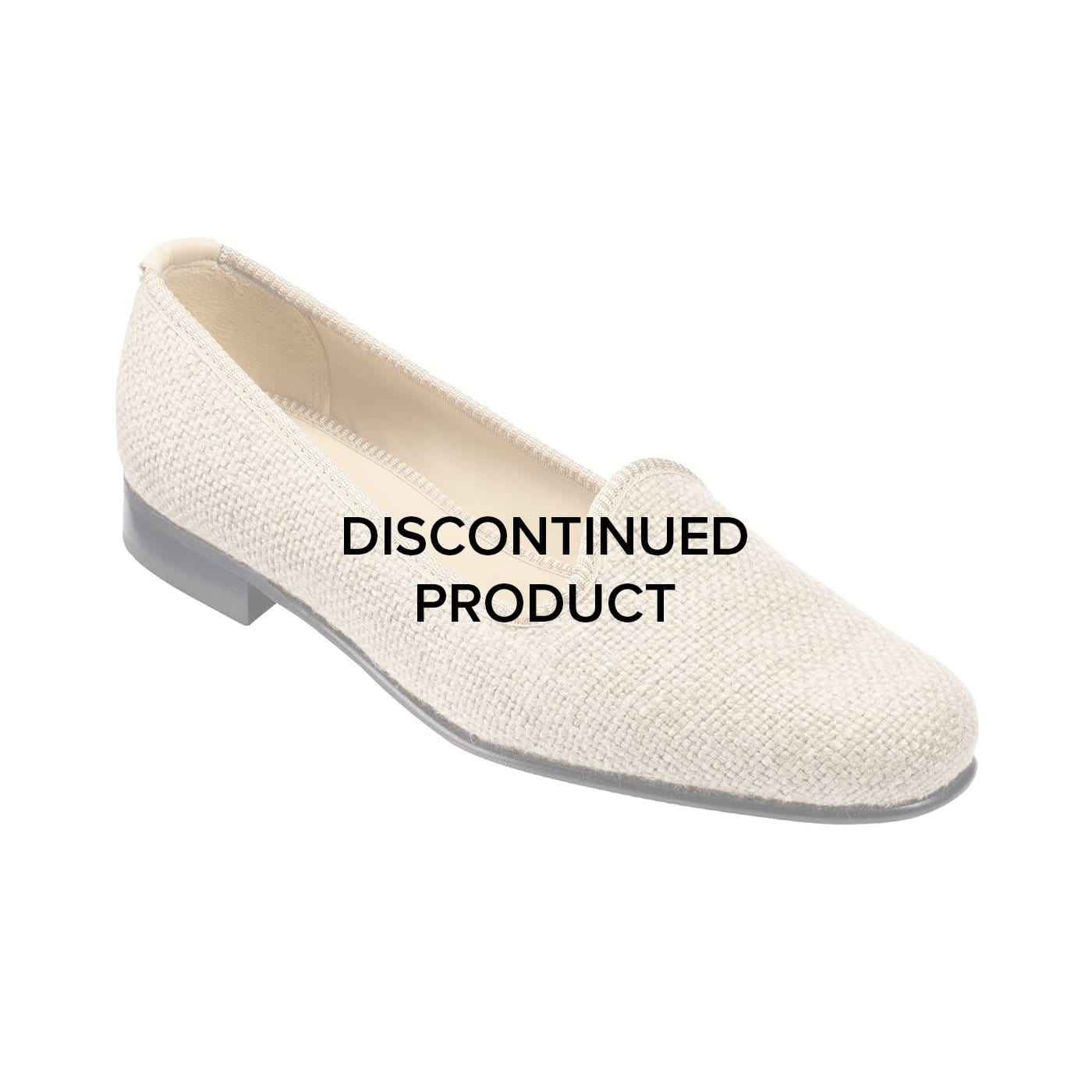 Plain Pump Oatmeal Linen Shoes - Comfortable Casual Women's Flats for Everyday Wear | Perfect for Office, Walking & Travel