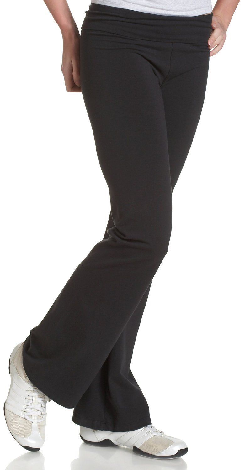 Soffe Women's Yoga Pants - High Waisted Stretchy Workout Leggings for Running, Gym & Lounge - Comfortable & Breathable Activewear