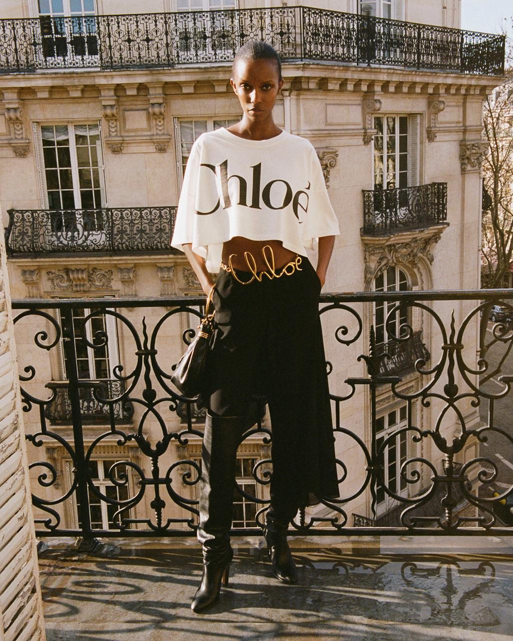 Stylish Cropped Boxy Logo T-Shirt for Women | Trendy Casual Tee for Streetwear & Summer Outfits