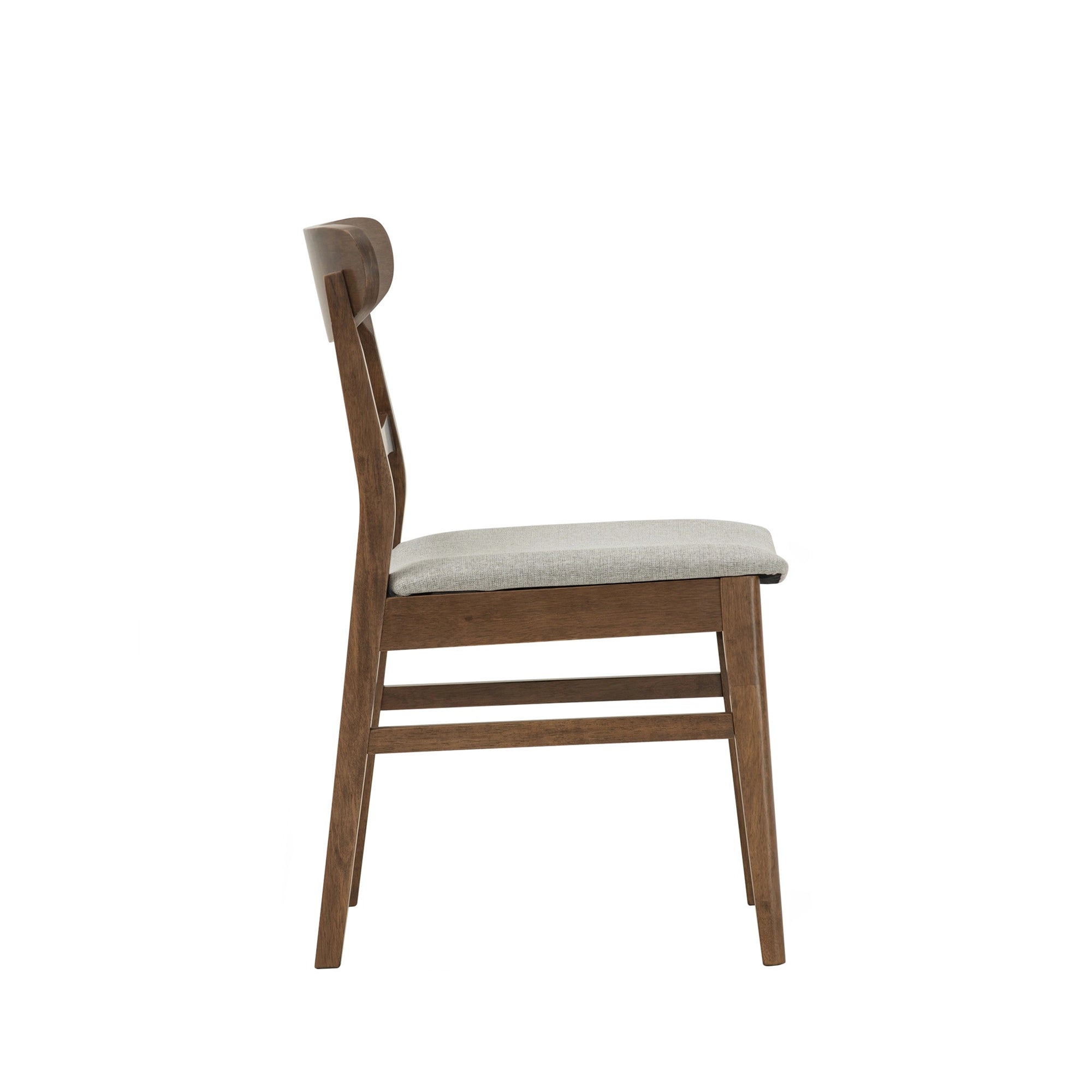 Hansen Dining Chair - Modern Wooden Kitchen Chairs Set of 2, Comfortable Upholstered Seat with Sturdy Metal Legs - Perfect for Dining Room, Kitchen, Breakfast Nook & Home Office