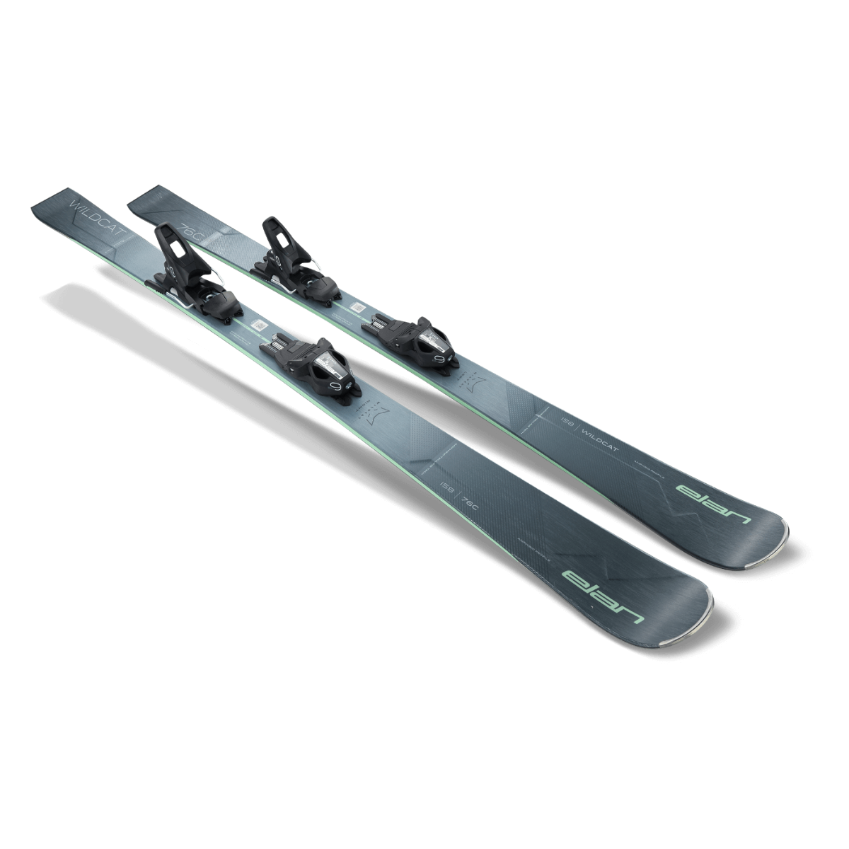 Elan WILDCAT 76 C LS Skis with EL 9.0 DB586018 Bindings 2025 - All-Mountain Performance for Powder, Groomers & Freeride