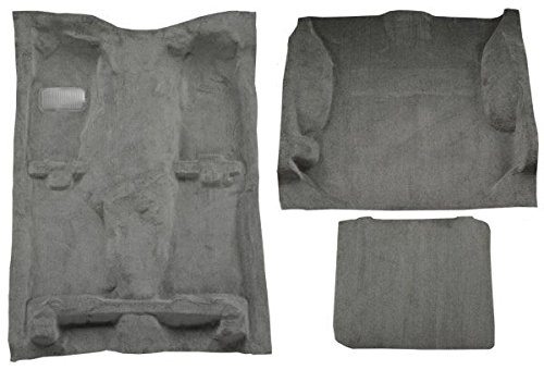 ACC Automotive Carpet for 1999-2004 Jeep Grand Cherokee - Complete Interior Floor Mat Kit (827 Grey Plush Cut Pile) | Perfect for Car Restoration & Customization Projects