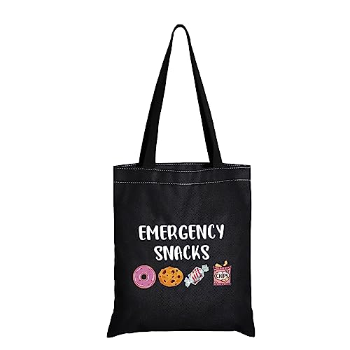 Emergency Snacks Shopping Black