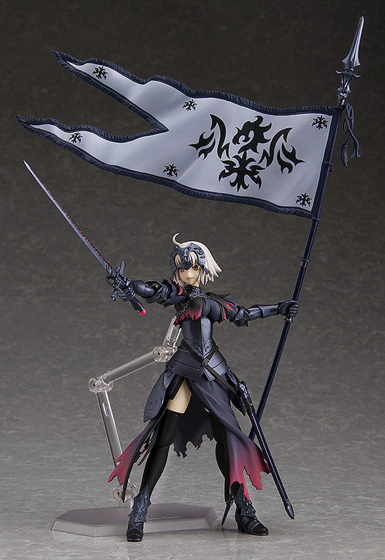 Fate/Grand Order Figma #390 Avenger Jeanne d'Arc (Alter) Action Figure - Collectible Anime Character Model for Display & Cosplay